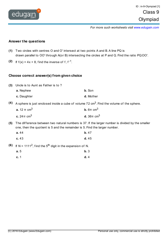 year-9-mathematics-olympiad-preparation-online-practice-questions